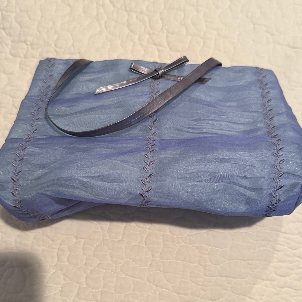 Elegant Blue Women's Handbag